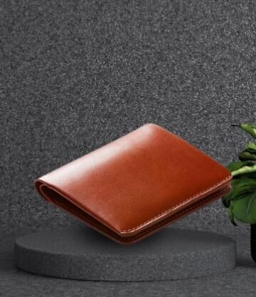Genuine Leather Wallet with Slim Design - Bwok Store