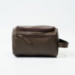 Premium Leather Toiletry Bag for Travel