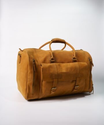 Premium Leather Duffel Bag – Bwok Store
