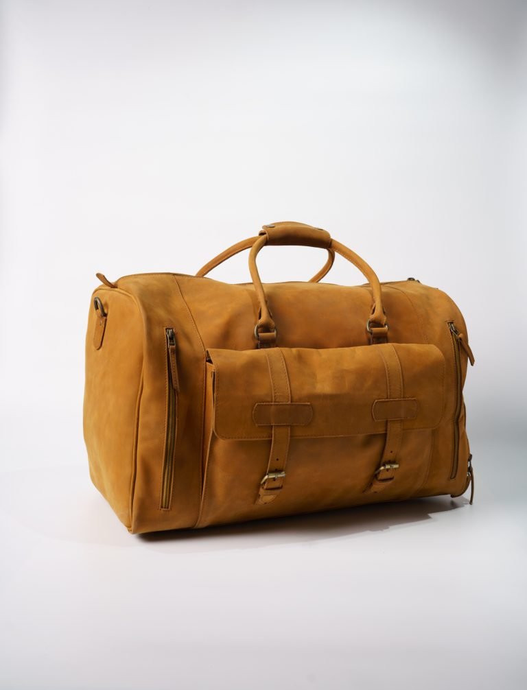 Premium Leather Duffel Bag – Bwok Store