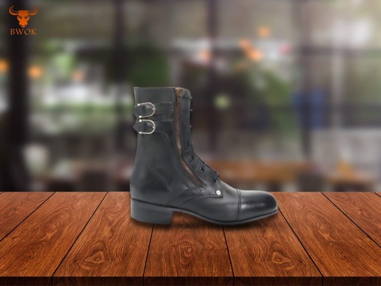 Stylish long ankle boots for women