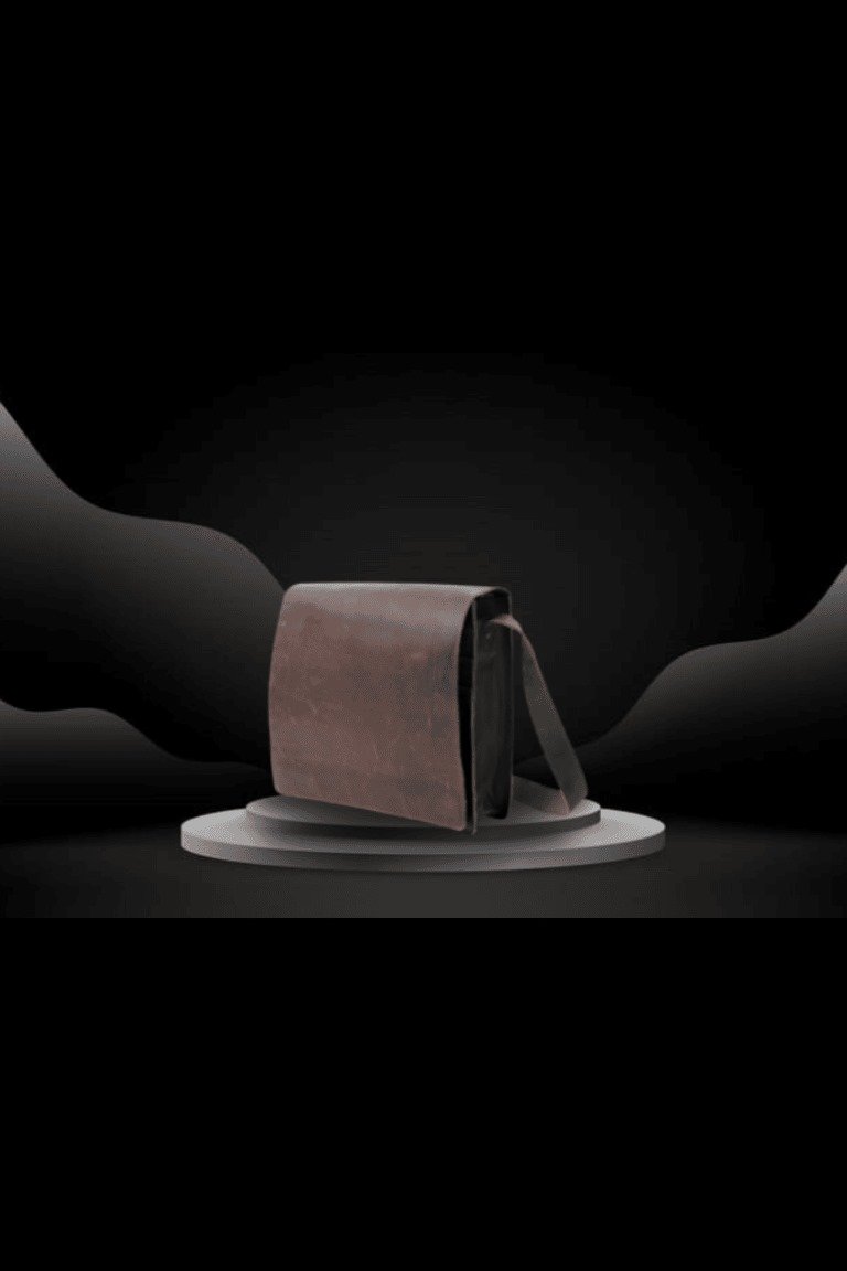 Stylish and durable laptop bag from Bwok Store displayed on a dark background.