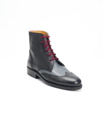 Best brogue boots men stylish leather wingtip