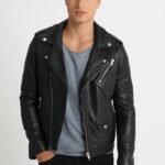 Ride in Style with a Classic Biker Jacket Turn heads wherever you go with this biker jacket, a staple in bold street fashion and motorcycle culture. Whether you're on the road or off-duty, this jacket offers a rugged yet refined edge that enhances any outfit.