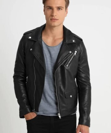 Ride in Style with a Classic Biker Jacket Turn heads wherever you go with this biker jacket, a staple in bold street fashion and motorcycle culture. Whether you're on the road or off-duty, this jacket offers a rugged yet refined edge that enhances any outfit.