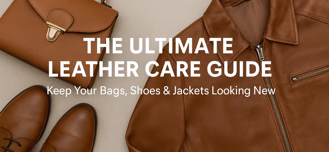 The Ultimate Leather Care Guide – Protecting Bags, Shoes & Jackets