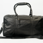 Leather Travel Bag made from genuine leather with multiple compartments