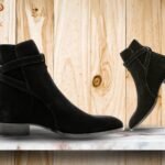 Elegant Black Suede Ankle Boots for Men and Women – Bwok Store