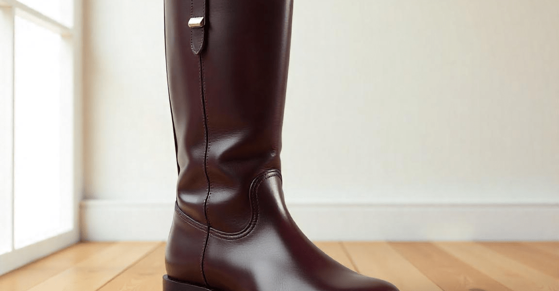 handmade leather riding boots