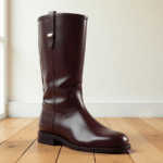 handmade leather riding boots