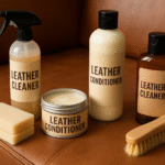 Top leather cleaning and conditioning products for home use