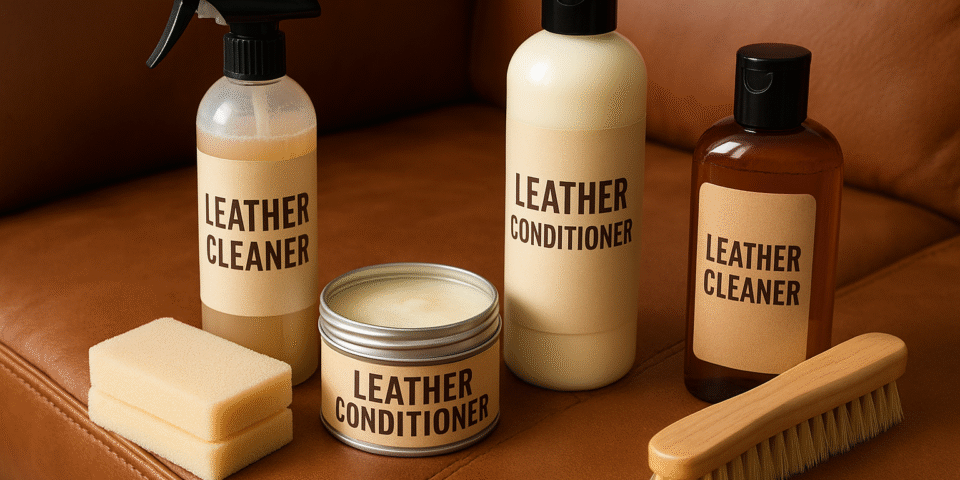 Top leather cleaning and conditioning products for home use