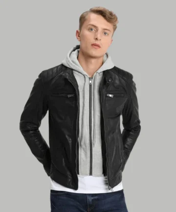 Black Biker Classic Jacket
