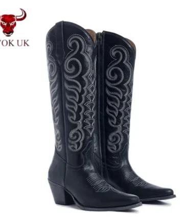 Leather Cowboy Boots