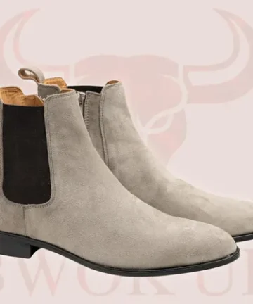 Handmade Suede Chelsea Boots
